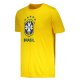 Camisa Brasil CBF Big Logo Amarela